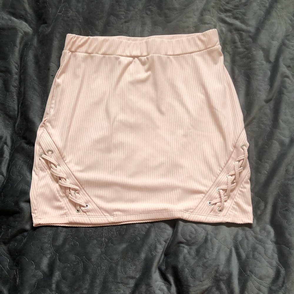 Material girl mini skirt